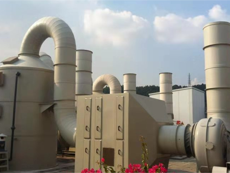 深圳某（mǒu）電子廠廢氣處理-工（gōng）程案例