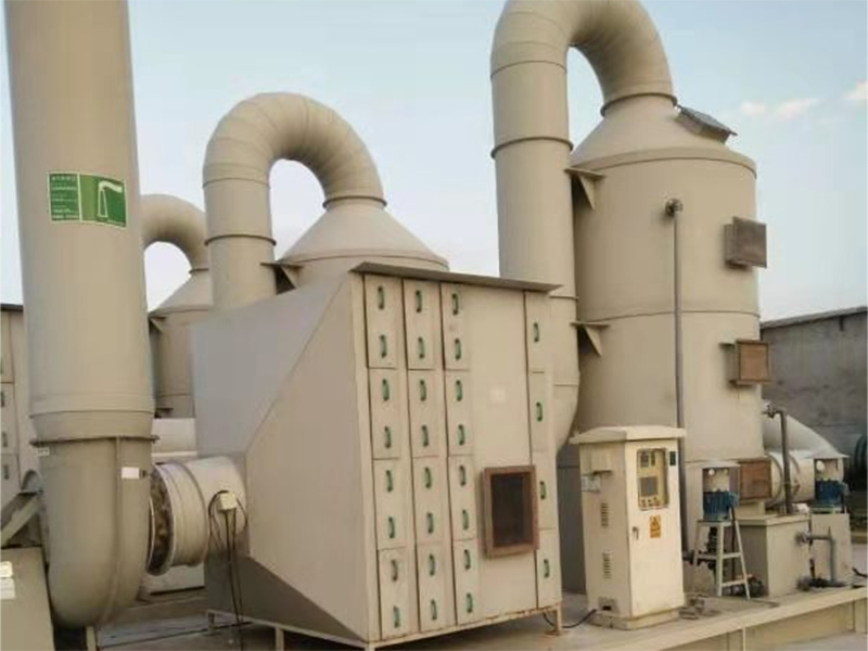 江門某（mǒu）電子廠廢（fèi）氣處（chù）理-工（gōng）程案例