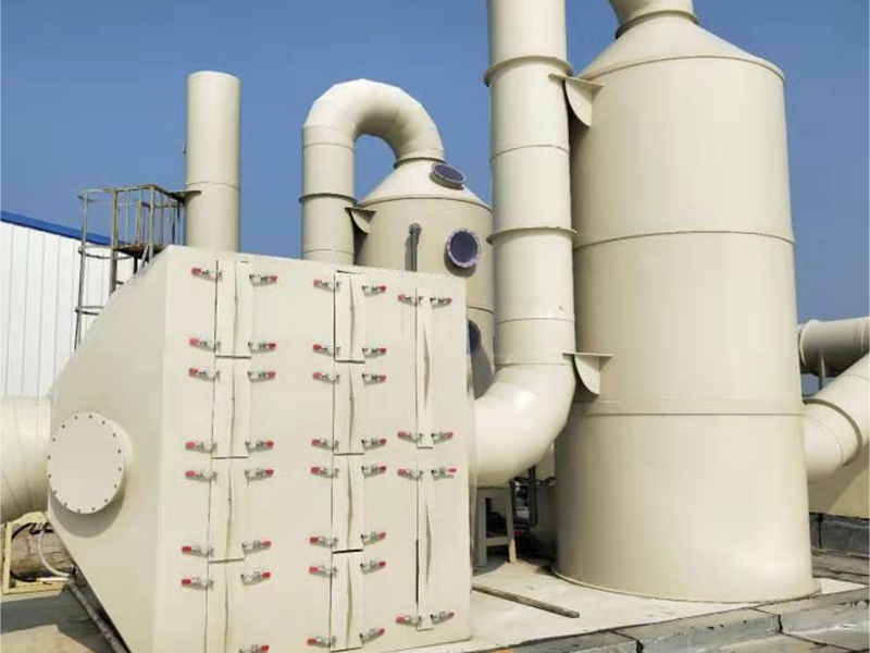 湖（hú）北某電路板廢氣處（chù）理-工程案例