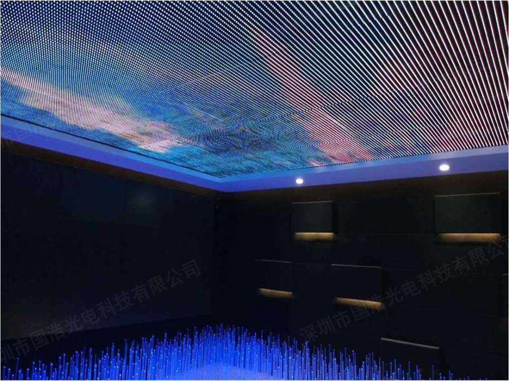 四川宜賓35平方P16X33LED天幕屏項目案例圖